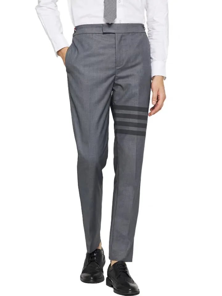 ：202 （TB Gray ） THOM BROWNE .TB Classic ： Quality TB TB ：Gray/Black Size 0/1/2/3/4